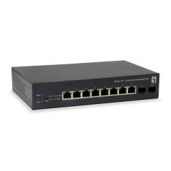 LevelOne GEP-1051 commutateur réseau Géré L2/L3/L4 Gigabit Ethernet (10/100/1000) Connexion Ethernet POE Noir