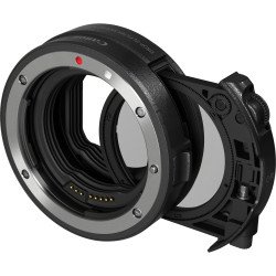 Canon Bague d'adaptation avec filtre insérable EF-EOS R avec filtre A insérable polarisant circulaire Canon Bague d'adaptation avec filtre insérable EF-EOS R avec filtre A insérable polarisant circulaire