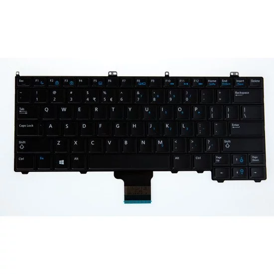 Origin Storage KB-6NK3R clavier Anglais américain Noir Origin Storage KB-6NK3R clavier Anglais américain Noir