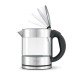 Sage the Compact Kettle Pure bouilloire 1 L 2400 W Noir, Argent, Transparent