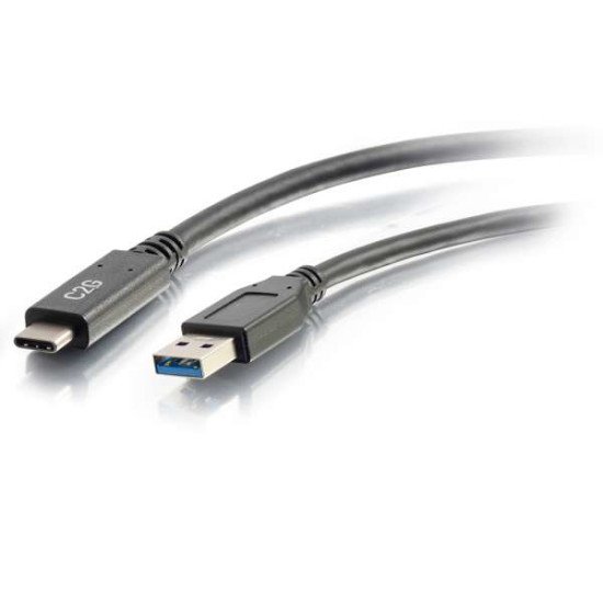 C2G 28833 câble USB 3,048 m USB 3.2 Gen 1 (3.1 Gen 1) USB C USB A Noir