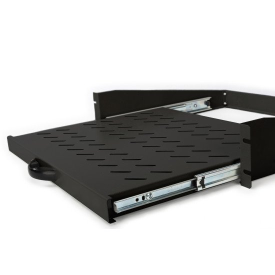 Digitus Étagère amovible pour montage fixe sur les rails profilés avant de 483 mm (19 po) Digitus Étagère amovible pour montage fixe sur les rails profilés avant de 483 mm (19 po)