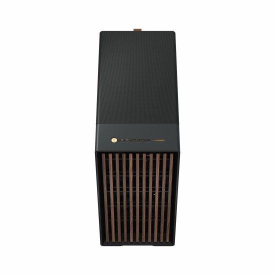 Fractal Design FD-C-NOR1X-01 unité centrale Midi Tower Noir, Charbon de bois