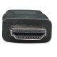 Manhattan Câble HDMI vers DVI-D 24+1, Dual Link, 1 m, mâle à mâle, compatible DVI-D, noir, garantie à vie, équivalent à HDDVIMM1M