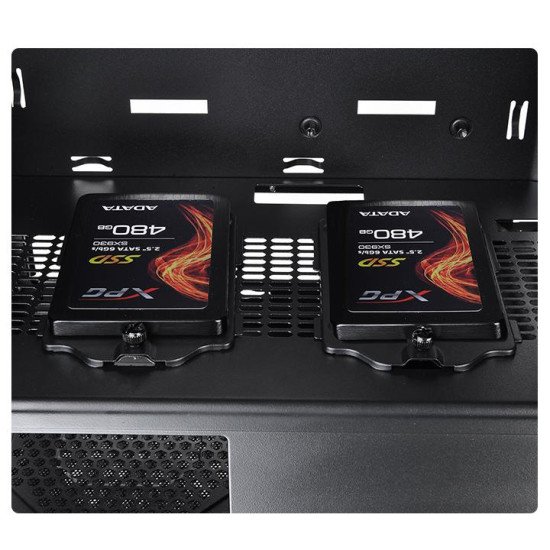 Thermaltake Versa J25 TG RGB Midi Tower Noir Thermaltake Versa J25 TG RGB Midi Tower Noir