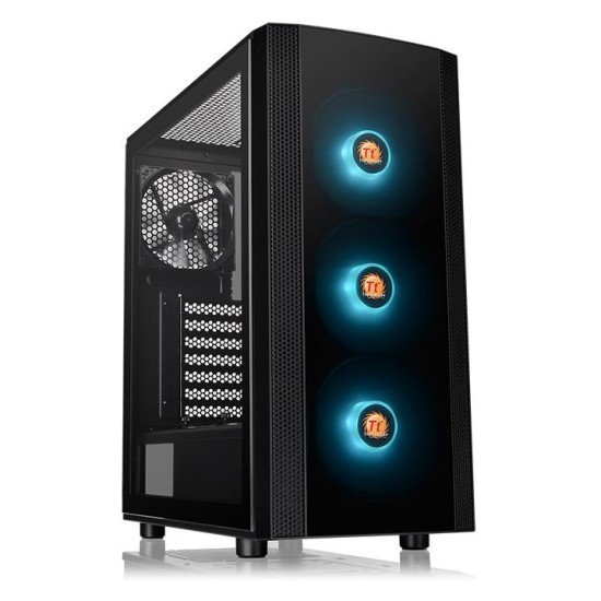 Thermaltake Versa J25 TG RGB Midi Tower Noir Thermaltake Versa J25 TG RGB Midi Tower Noir