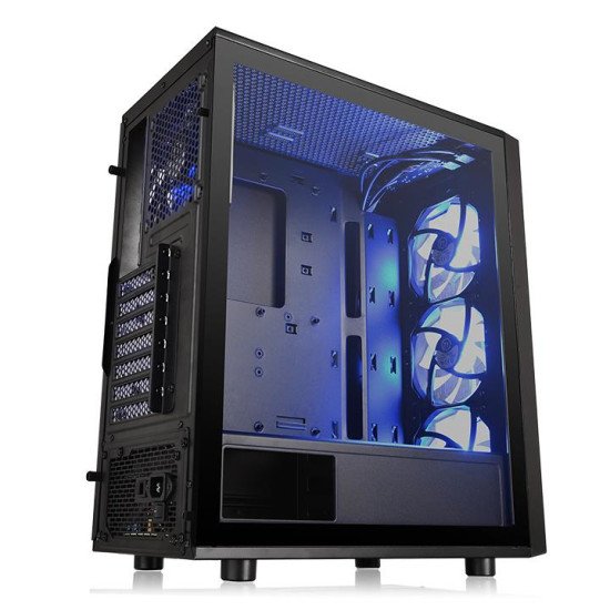 Thermaltake Versa J25 TG RGB Midi Tower Noir Thermaltake Versa J25 TG RGB Midi Tower Noir