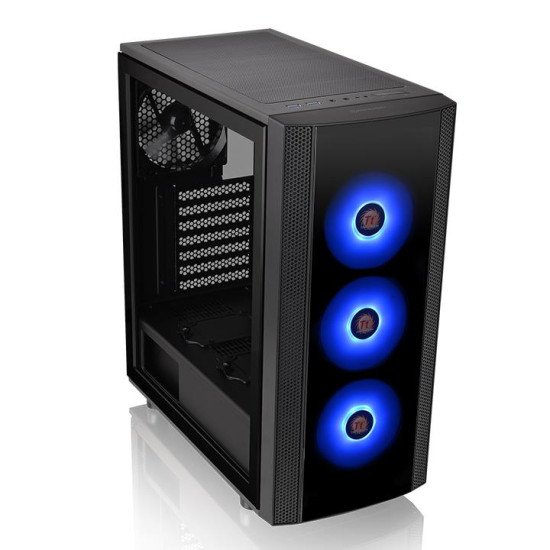 Thermaltake Versa J25 TG RGB Midi Tower Noir Thermaltake Versa J25 TG RGB Midi Tower Noir