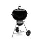 Weber E-5730 Barbecue Chariot Charbon de bois (combustible) Noir, Argent