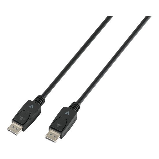 V7 Câble DisplayPort 1.4 32.4 Gbit/s 8K UHD 3 m/10 pi noir