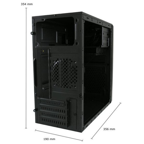 LC-Power 2014MB Midi Tower Noir