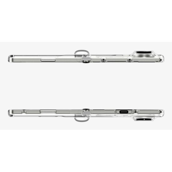 Spigen Ultra Hybrid Pro coque de protection pour téléphones portables 20,3 cm (8") Housse Transparent, Blanc