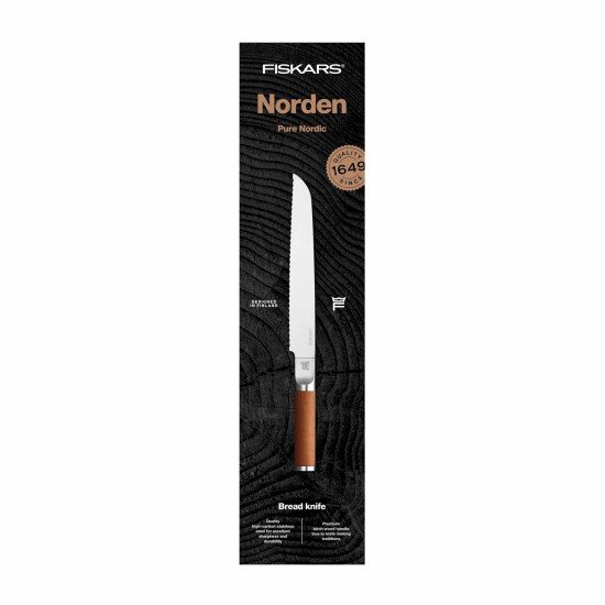 Fiskars 1026421 Couteau de cuisine Acier au carbone 1 pièce(s) Couteau à pain Fiskars 1026421 Couteau de cuisine Acier au carbone 1 pièce(s) Couteau à pain