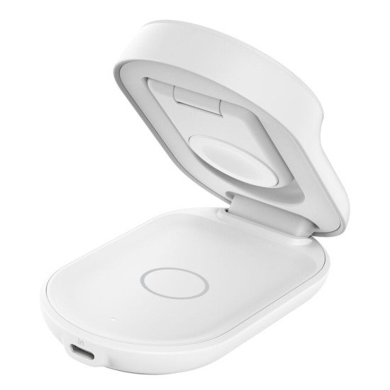 Belkin Qi2 Fitness tracker, Casques, Smartphone, Smartwatch Blanc USB Recharge sans fil Charge rapide Intérieure