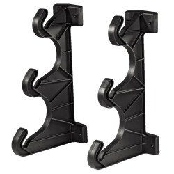 Hama Triple bracket Noir Plastique Hama Triple bracket Noir Plastique