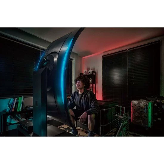 Samsung Odyssey S55CG970NU écran PC 139,7 cm (55") 3840 x 2160 pixels 4K Ultra HD LED Noir Samsung Odyssey S55CG970NU écran PC 139,7 cm (55") 3840 x 2160 pixels 4K Ultra HD LED Noir