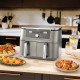 Ninja DZ400EU friteuse Double 9,5 L Autonome 2470 W Friteuse d'air chaud Gris Ninja DZ400EU friteuse Double 9,5 L Autonome 2470 W Friteuse d'air chaud Gris
