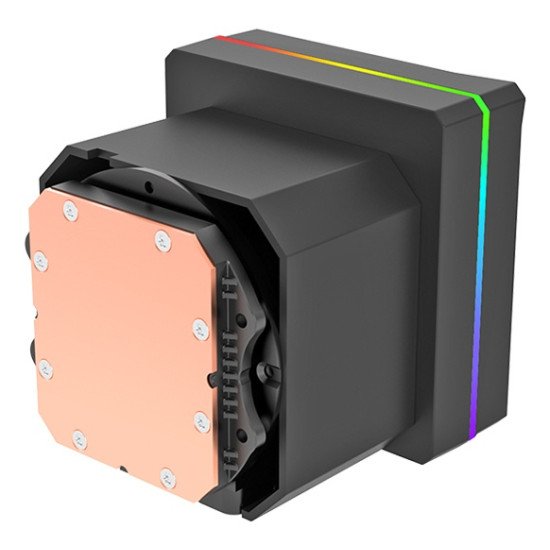 Thermaltake TH240 V3 ARGB Processeur Refroidisseur de liquide tout-en-un 12 cm Noir 1 pièce(s)