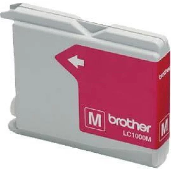 Brother LC-1000M cartouche encre / Magenta Brother LC-1000M cartouche encre / Magenta