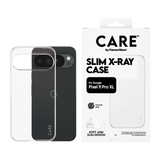 PanzerGlass CARE™ by ® X-Ray Case Google Pixel 11 Pro XL coque de protection pour téléphones portables Housse Transparent