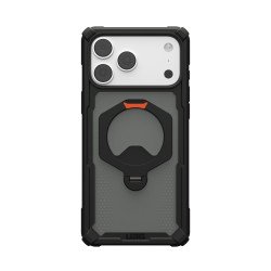 Urban Armor Gear UAG Plasma XTE Backcover MagSafe voor de Apple iPhone 18 Pro Max / 17 Pro Max - Black / Orange coque de protection pour téléphones portables Housse