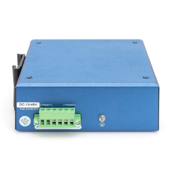 Digitus Commutateur industriel Gigabit Ethernet L2 Managed 8+2 ports