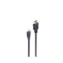S/CONN maximum connectivity BS77472-3 câble HDMI 2 m HDMI Type A (Standard) HDMI Type D (Micro) Noir