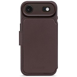 Decoded D26IPO17ADW5CN coque de protection pour téléphones portables 16,5 cm (6.5") Étui avec portefeuille Marron