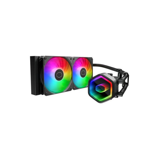 Cooler Master MasterLiquid 240 Core II Processeur Kit de refroidissement du liquide 12 cm Noir Cooler Master MasterLiquid 240 Core II Processeur Kit de refroidissement du liquide 12 cm Noir