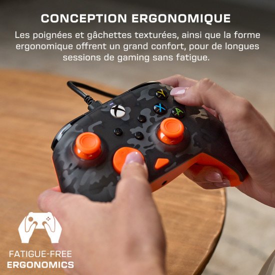 Turtle Beach Rematch Core – Camouflage noir fantôme/orange Turtle Beach Rematch Core – Camouflage noir fantôme/orange