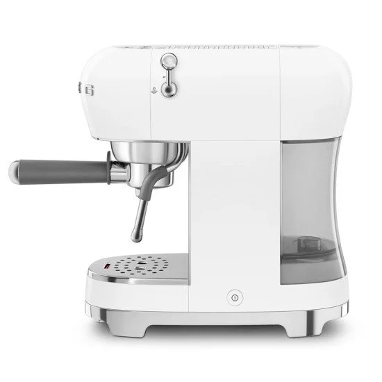 Smeg ECF02WHEU machine à café Manuel Machine à expresso 1,1 L Smeg ECF02WHEU machine à café Manuel Machine à expresso 1,1 L