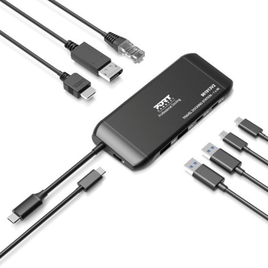 Port Designs PORT Connect Station d'accueil mobile 1 X 4K USB-C 7 périphériques 100W