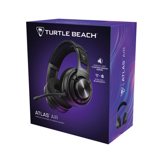 Turtle Beach Casque gaming ouvert sans fil Atlas Air pour PC - PC, PS5, PS4, Nintendo Switch, appareils mobiles - Audio haute fidélité 24 bits, micro de qualité diffusion, Bluetooth, écouteurs flottants, coussinets en mousse à mémoire de forme Turtle Beach Casque gaming ouvert sans fil Atlas Air pour PC - PC, PS5, PS4, Nintendo Switch, appareils mobiles - Audio haute fidélité 24 bits, micro de qualité diffusion, Bluetooth, écouteurs flottants, coussinets en mousse à mémoire de forme