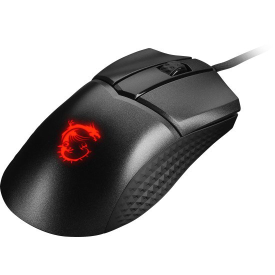 MSI CLUTCH GM31 LIGHTWEIGHT souris Jouer Droitier USB Type-A Optique 12000 DPI MSI CLUTCH GM31 LIGHTWEIGHT souris Jouer Droitier USB Type-A Optique 12000 DPI