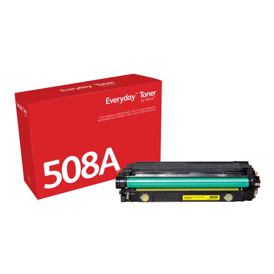 Toner Everyday™ _OEM_NAME_ Jaune de Xerox compatible avec HP 508A (CF362A), Capacité standard