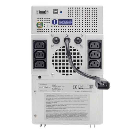 Tripp Lite SMX700HGL UPS Interactivité de ligne 0,7 kVA 450 W 6 sortie(s) CA