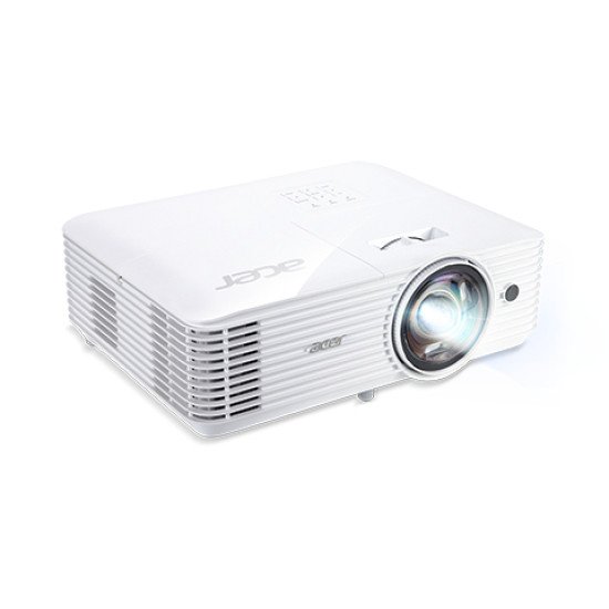 Acer S1386WHN vidéo-projecteur Projecteur à focale standard 3600 ANSI lumens DLP WXGA (1280x800) Compatibilité 3D Blanc