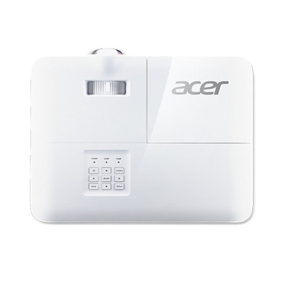 Acer S1386WHN vidéo-projecteur Projecteur à focale standard 3600 ANSI lumens DLP WXGA (1280x800) Compatibilité 3D Blanc