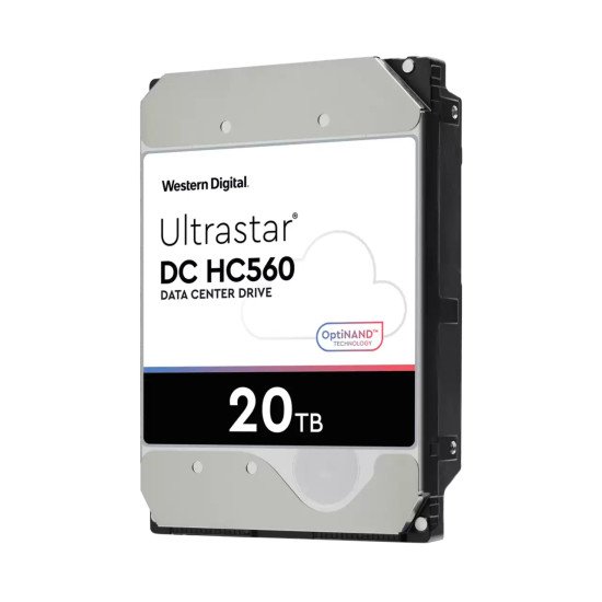Western Digital Ultrastar DC HC560 disque dur 20 To 7200 tr/min 512 Mo 3.5" SAS / Serial ATA II