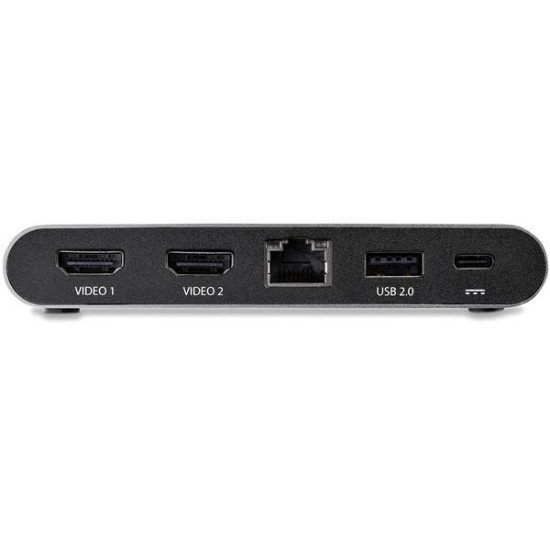 StarTech.com Adaptateur multiport AV numérique USB-C avec 2 sorties HDMI 4K - PD 3.0 100 W
