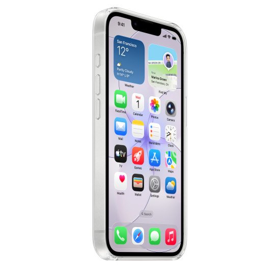 Apple Coque transparente avec MagSafe pour iPhone 17e