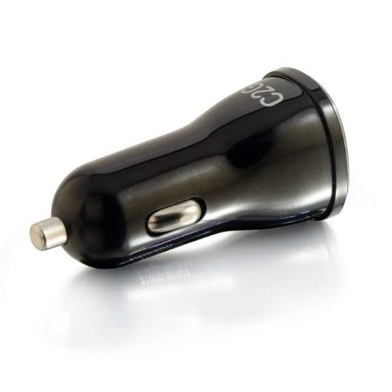 C2G Chargeur voiture intelligent USB 2 ports. sortie 2,4 A