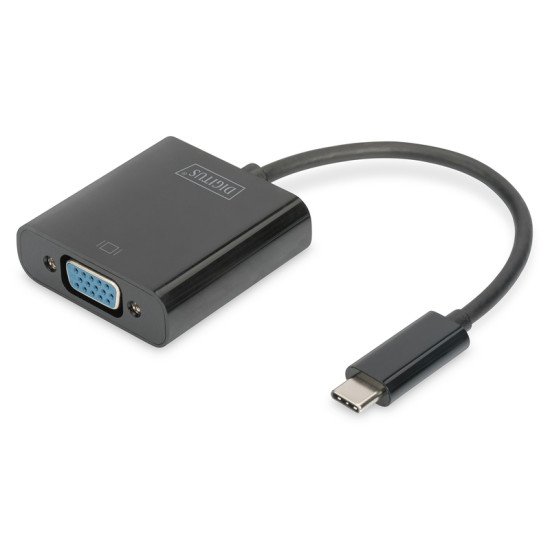 Digitus DA-70853 adaptateur graphique USB 1920 x 1080 pixels Noir Digitus DA-70853 adaptateur graphique USB 1920 x 1080 pixels Noir