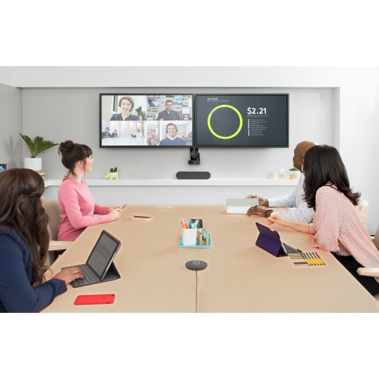 Logitech Rally Ultra-HD ConferenceCam système de vidéo conférence 10 personne(s) Ethernet/LAN Système de vidéoconférence de groupe