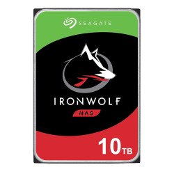 Seagate IronWolf ST10000VN000 disque dur 10 To 7200 tr/min 256 Mo 3.5" Série ATA III