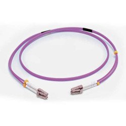 C2G 3 M CORDON DE RACCORDEMENT FIBRE OPTIQUE LC/LC OM4 LSZH - VIOLET C2G 3 M CORDON DE RACCORDEMENT FIBRE OPTIQUE LC/LC OM4 LSZH - VIOLET