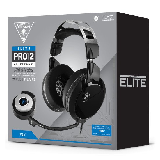 Turtle Beach Elite Pro 2 + SuperAmp PS4 Casque Avec fil &sans fil Arceau Jouer Bluetooth Noir