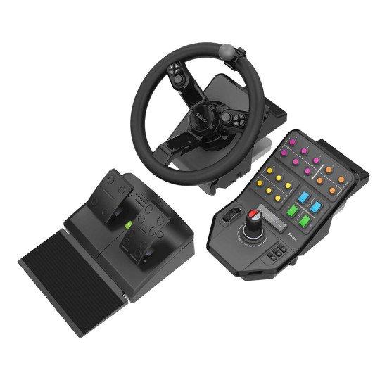 Logitech 945-000062 accessoire de jeux vidéo Volant + pédales Analogique/Numérique pour PC Noir