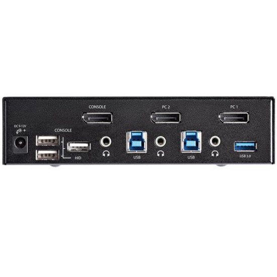 StarTech.com KVM switch écran clavier souris USB à 2 ports DisplayPort 4K 60 Hz