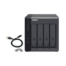 QNAP TR-004 Boîtier de disques de stockage 2.5/3.5 QNAP TR-004 Boîtier de disques de stockage 2.5/3.5